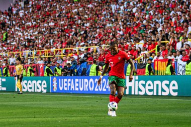 DORTMUND, GERMANY - 22 Haziran 2024: EURO 2024 Türkiye - Portekiz Signal Iduna Park maçı