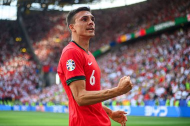 DORTMUND, GERMANY - 22 Haziran 2024: EURO 2024 Türkiye - Portekiz Signal Iduna Park maçı