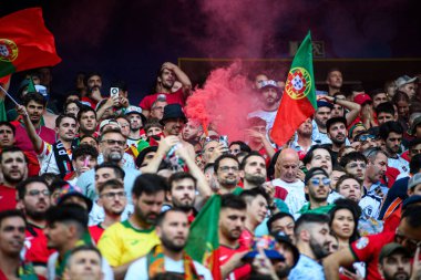 DORTMUND, GERMANY - 22 Haziran 2024: EURO 2024 Türkiye - Portekiz Signal Iduna Park maçı