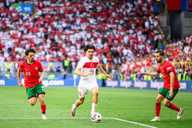 DORTMUND, GERMANY - 22 Haziran 2024: EURO 2024 Türkiye - Portekiz Signal Iduna Park maçı