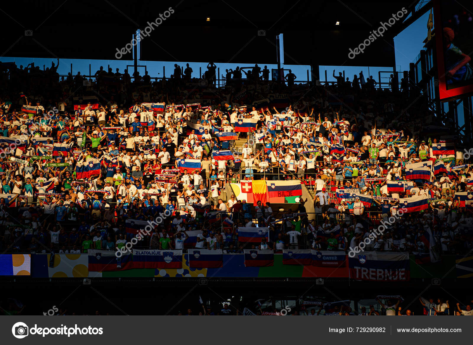Cologne Germany June 2024 Football Match Euro 2024 England Slovenia