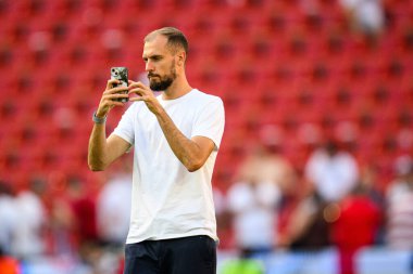 COLOGNE, GERMANY - 25 Haziran 2024: EURO 2024 İngiltere - Slovenya maçı Köln Stadyumu 'nda