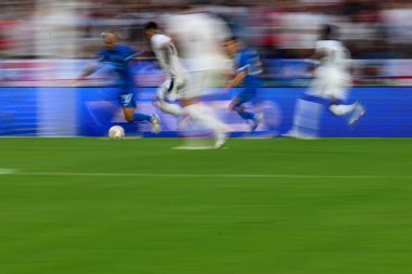 COLOGNE, GERMANY - 25 Haziran 2024: EURO 2024 İngiltere - Slovenya maçı Köln Stadyumu 'nda