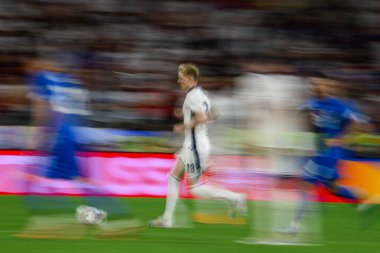 COLOGNE, GERMANY - 25 Haziran 2024: Anthony Gordon, EURO 2024 İngiltere - Slovenya maçı Köln Stadyumu 'nda