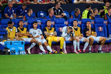 GELSENKIRCHEN, GERMANY - 26 Haziran 2024: Cristiano Ronaldo EURO 2024 Gürcistan - Portekiz maçı Gelsenkirchen Stadyumu 'nda