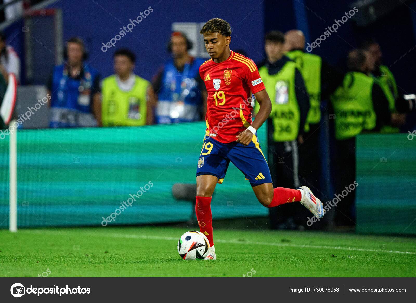 Cologne Germany June 2024 Lamin Yamal Fotballkampen Til Euro 2024 cologne-germany-june-2024-lamin-yamal-fotballkampen-til-euro-2024