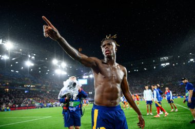 COLOGNE, Almanya - 30 Haziran 2024: Nico Williams, EURO 2024 İspanya - Gürcistan maçı Rhein Enerji Stadyumu 'nda