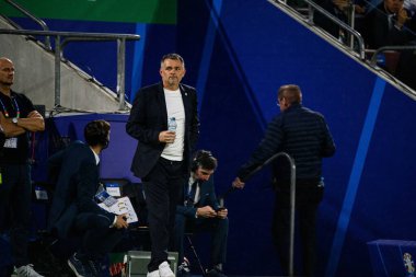 COLOGNE, Almanya - 30 Haziran 2024: Willy Sagnol, EURO 2024 İspanya - Gürcistan maçı Rhein Enerji Stadyumu 'nda