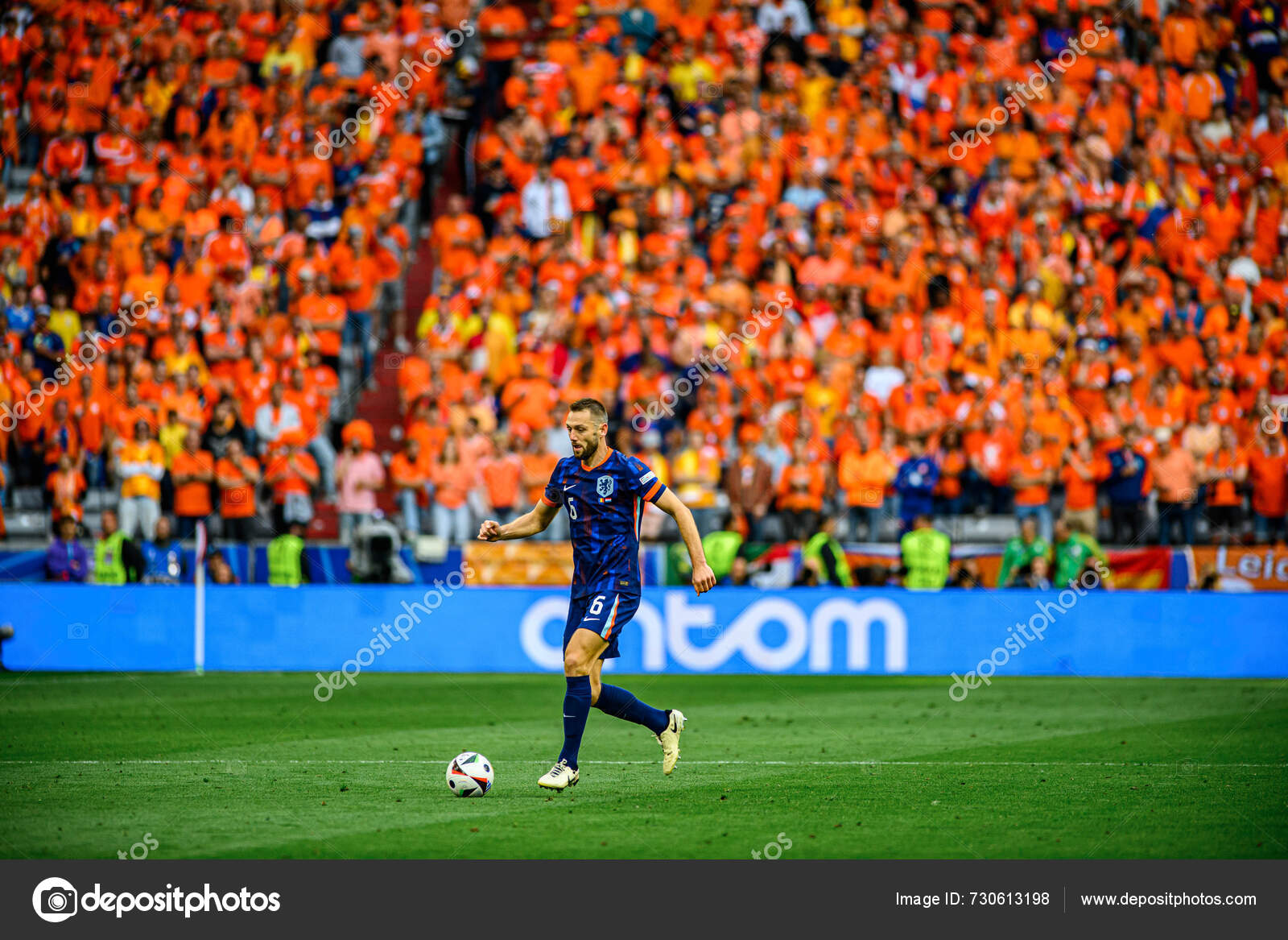 Munich Germany July 2024 Stefan Vrij Football Match Euro 2024 — Stock