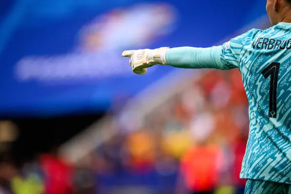 stock image MUENCHEN, GERMANY - 2 JULY, 2024: The football match of EURO 2024 Romania vs. Netherlands at Alianz Aren