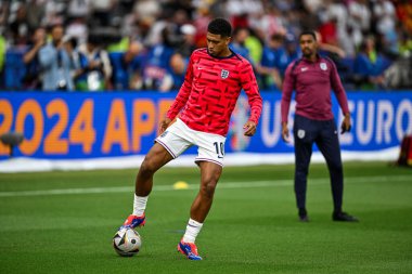 BERLİN, GERMANY - 14 HAZİRAN 2024: Jude Bellingham, Final EURO 2024 İspanya ile Olimpiyat Stadyumu arasındaki futbol maçı