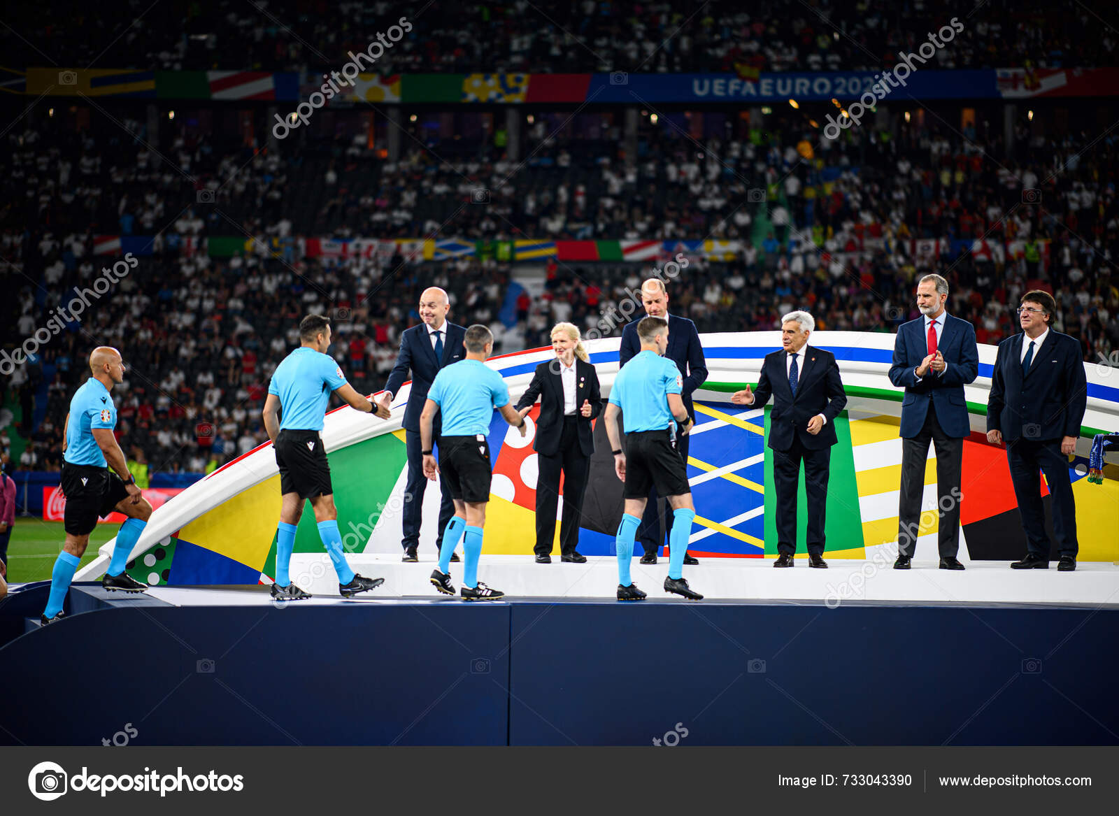 Berlin Germany July 2024 Football Match Final Euro 2024 Spain — Stock