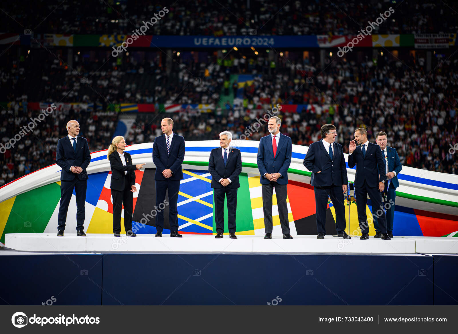 Berlin Germany July 2024 Football Match Final Euro 2024 Spain — Stock
