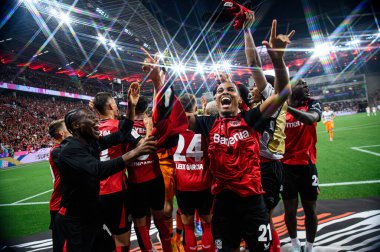 LEVERKUSEN, GERMANY - 17.08.24: The DFB Super Pokal match FC Bayer 04 Leverkusen vs Stuttgart at BayArena