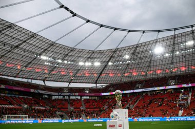 LEVERKUSEN, GERMANY - 17.08.24: The DFB Super Pokal match FC Bayer 04 Leverkusen vs Stuttgart at BayArena