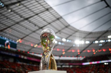 LEVERKUSEN, GERMANY - 17.08.24: The DFB Super Pokal match FC Bayer 04 Leverkusen vs Stuttgart at BayArena