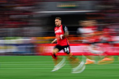 LEVERKUSEN, GERMANY - 17.08.24: Aleix Garcia, The DFB Super Pokal FC Bayer 04 Leverkusen vs Stuttgart