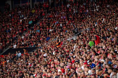 LEVERKUSEN, GERMANY - 17.08.24: The DFB Super Pokal match FC Bayer 04 Leverkusen vs Stuttgart at BayArena