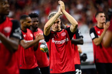 LEVERKUSEN, GERMANY - 17.08.24: Florian Wirtz, The DFB Super Pokal FC Bayer 04 Leverkusen vs Stuttgart at Bayena