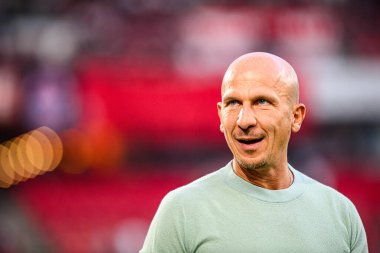 COLOGNE, ALMANY - 24 AĞUSTOS, 2024: Gerhard Struber, 2.Bundesliga 1 'in futbol maçı. FC Koeln Eintracht Braunschweig 'e karşı Rhein Enerji Stadyumu' nda