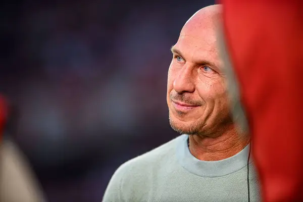 stock image COLOGNE, GERMANY - 24 AUGUST, 2024: Gerhard Struber, The football match of 2.Bundesliga 1. FC Koeln vs Eintracht Braunschweig at Rhein Energie Stadion