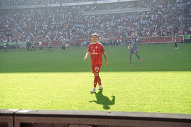 DUESSELDORF, GERMANY - 21 SEPTEMBER, 2024: David Kownacki, Mercur Spiel Arena 'da 1.FC Koeln' e karşı 2.Bundesliga Fortuna Duesseldorf futbol maçı