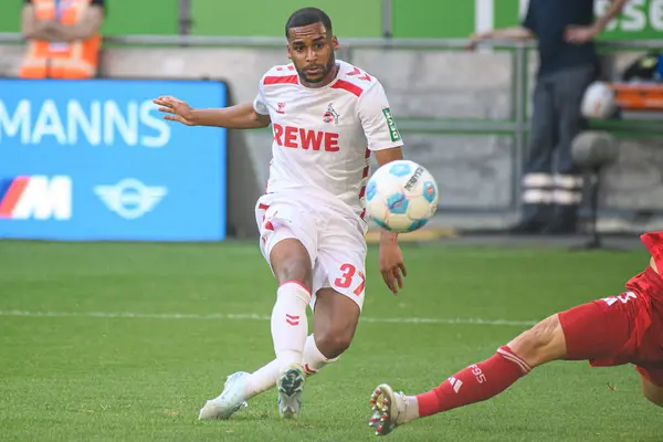 stock image DUESSELDORF, GERMANY - 21 SEPTEMBER, 2024: Linton Maina, The football match of 2.Bundesliga Fortuna Duesseldorf vs. 1.FC Koeln at Mercur Spiel Arena