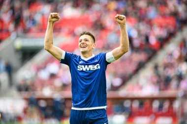 COLOGNE, GERMANY - 29 SEPTEMBER, 2024: Marvin Wanitzek, 1.Bundesliga 1.FC Koeln-Karlsruher SC maçı Rhein Energie Stadion 'da