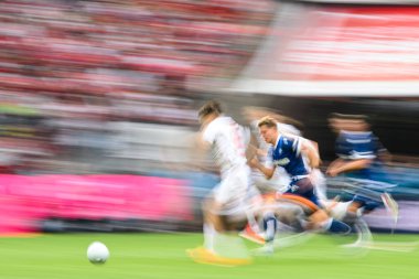 COLOGNE, GERMANY - 29 Eylül 2024: Rhein Energie Stadion 'da 2.Bundesliga 1.FC Koeln-Karlsruher SC maçı