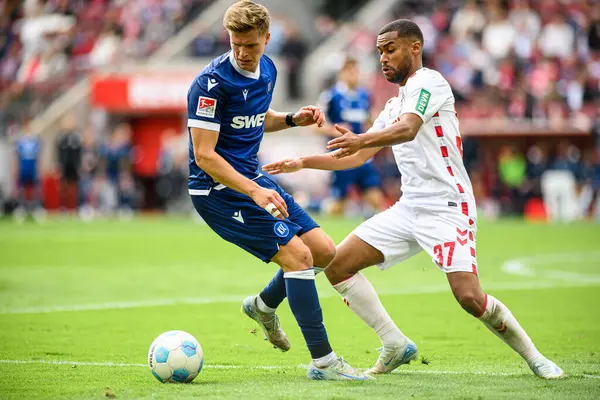 COLOGNE, GERMANY - 29 Eylül 2024: Rhein Energie Stadion 'da 2.Bundesliga 1.FC Koeln-Karlsruher SC maçı