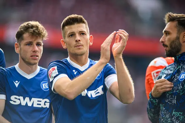 stock image COLOGNE, GERMANY - 29 SEPTEMBER, 2024: Marvin Wanitzek, The football match of 2.Bundesliga 1.FC Koeln vs Karlsruher SC at Rhein Energie Stadion