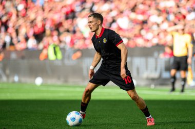 LEVERKUSEN, ALMANY - 5 EKİM, 2024: Florian Wirtz, Bundesliga, maç 2. Bayer 04 Leverkusen, Bayarena 'da Holstein Kiel' e karşı.