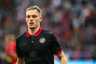 LEVERKUSEN, ALMANY - 5 EKİM, 2024: Florian Wirtz, Bundesliga, maç 2. Bayer 04 Leverkusen, Bayarena 'da Holstein Kiel' e karşı.