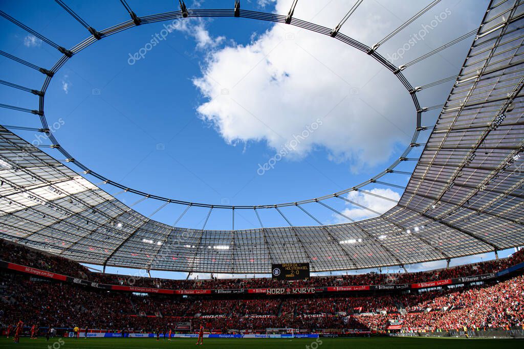 LEVERKUSEN, GERMANY - 5 OCTOBER, 2024: Bundesliga, matchday 2. The match Bayer 04 Leverkusen vs Holstein Kiel at BayArena