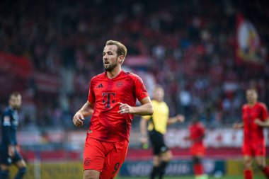 BOCHUM, GERMANY - 27 Ekim 2024: Harry Kane VfL Bochum futbol maçı Vonovia Ruhr Stadyumu 'nda FC Bayern Muenchen' e karşı