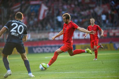 BOCHUM, GERMANY - 27 Ekim 2024: Harry Kane VfL Bochum futbol maçı Vonovia Ruhr Stadyumu 'nda FC Bayern Muenchen' e karşı