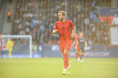 BOCHUM, GERMANY - 27 Ekim 2024: Harry Kane VfL Bochum futbol maçı Vonovia Ruhr Stadyumu 'nda FC Bayern Muenchen' e karşı