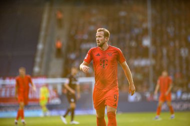 BOCHUM, GERMANY - 27 Ekim 2024: Harry Kane VfL Bochum futbol maçı Vonovia Ruhr Stadyumu 'nda FC Bayern Muenchen' e karşı