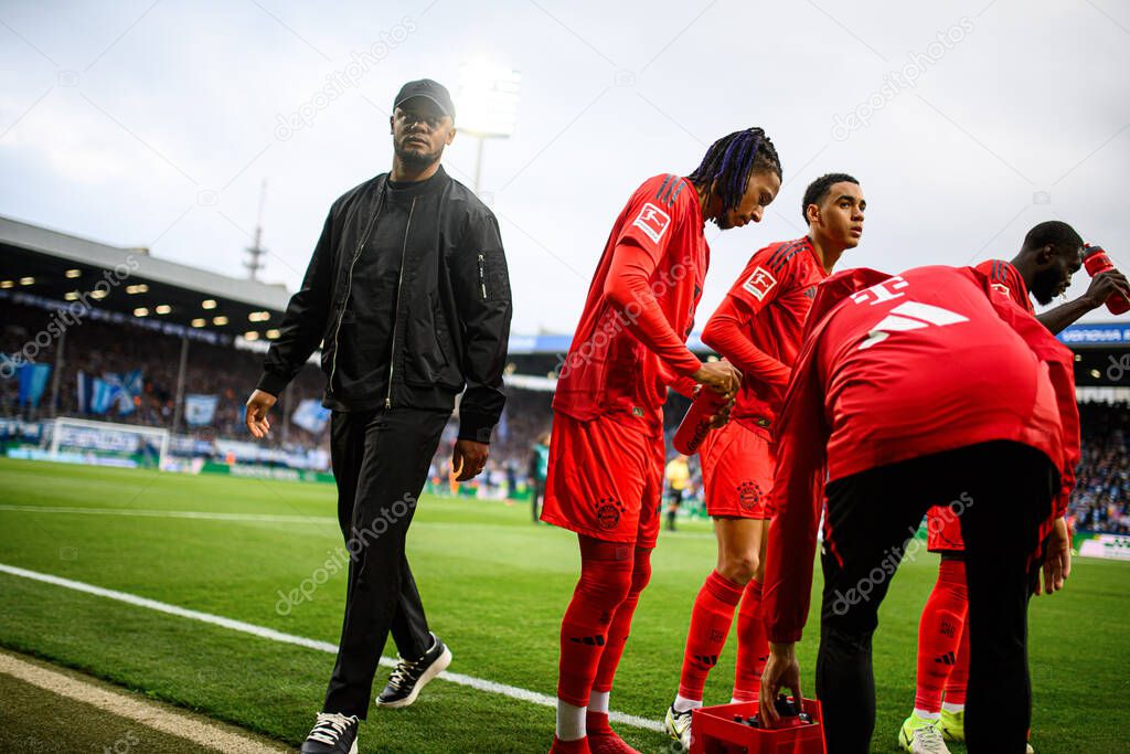 BOCHUM, GERMANY - 27 OCTOBER, 2024: Vincent Kompany. The football match of Bundesliga VfL Bochum 1848 vs FC Bayern Muenchen at Vonovia Ruhr Stadion