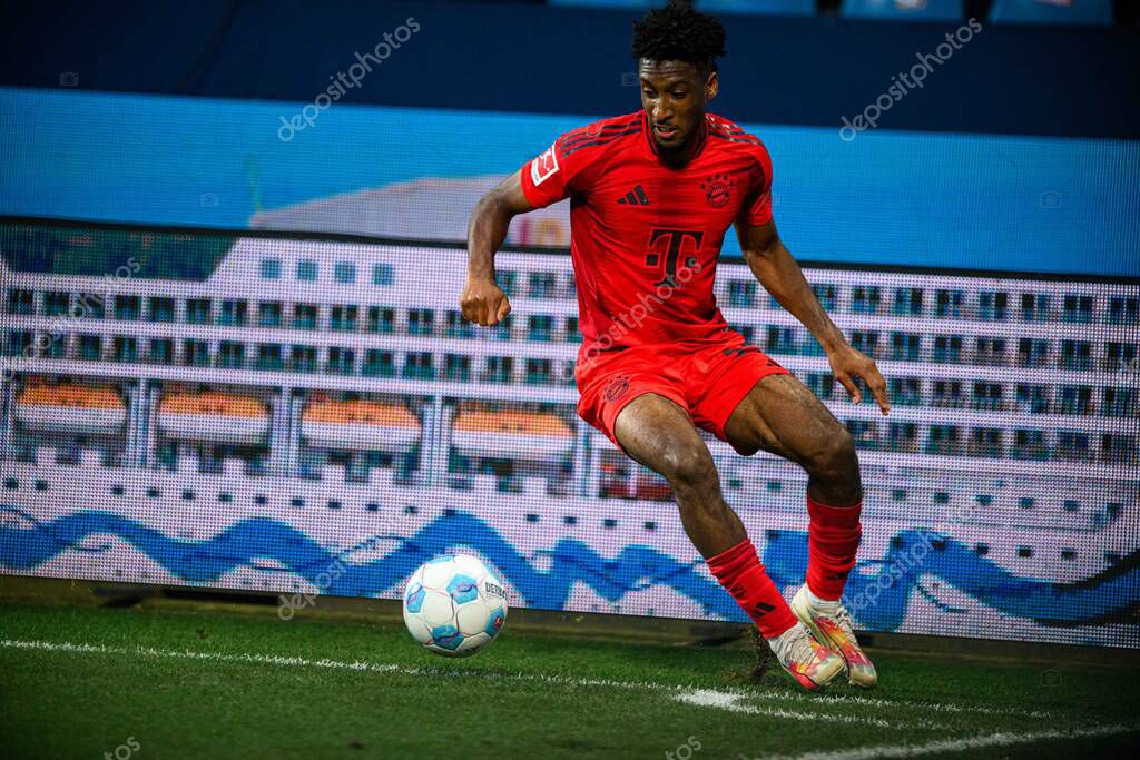 BOCHUM, GERMANY - 27 OCTOBER, 2024: Kingsley Coman, The football match of Bundesliga VfL Bochum 1848 vs FC Bayern Muenchen at Vonovia Ruhr Stadion