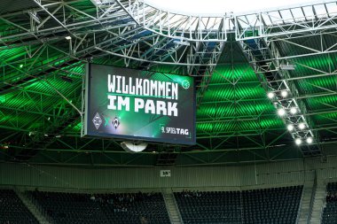MOENCHENGLADBACH, GERMANY - 3 Kasım 2024: Bundesliga Borussia Moenchengladbach-Werder Bremen maçı Borussia Park 'ta