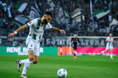 MOENCHENGLADBACH, GERMANY - 3 Kasım 2024: Bundesliga Borussia Moenchengladbach-Werder Bremen maçı Borussia Park 'ta