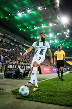 MOENCHENGLADBACH, GERMANY - 3 Kasım 2024: Bundesliga Borussia Moenchengladbach-Werder Bremen maçı Borussia Park 'ta
