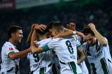MOENCHENGLADBACH, GERMANY - 3 Kasım 2024: Bundesliga Borussia Moenchengladbach-Werder Bremen maçı Borussia Park 'ta