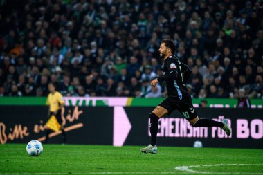 MOENCHENGLADBACH, GERMANY - 3 Kasım 2024: Bundesliga Borussia Moenchengladbach-Werder Bremen maçı Borussia Park 'ta