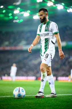 MOENCHENGLADBACH, GERMANY - 3 Kasım 2024: Bundesliga Borussia Moenchengladbach-Werder Bremen maçı Borussia Park 'ta