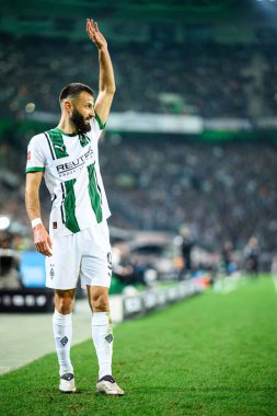 MOENCHENGLADBACH, GERMANY - 3 Kasım 2024: Bundesliga Borussia Moenchengladbach-Werder Bremen maçı Borussia Park 'ta