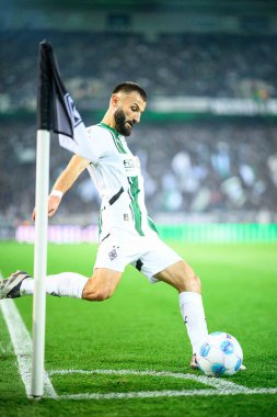 MOENCHENGLADBACH, GERMANY - 3 Kasım 2024: Bundesliga Borussia Moenchengladbach-Werder Bremen maçı Borussia Park 'ta