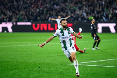 MOENCHENGLADBACH, GERMANY - 3 Kasım 2024: Bundesliga Borussia Moenchengladbach-Werder Bremen maçı Borussia Park 'ta