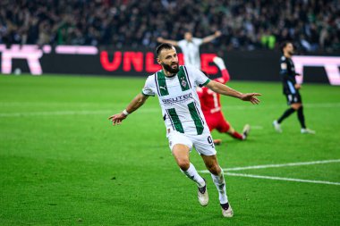 MOENCHENGLADBACH, GERMANY - 3 Kasım 2024: Bundesliga Borussia Moenchengladbach-Werder Bremen maçı Borussia Park 'ta